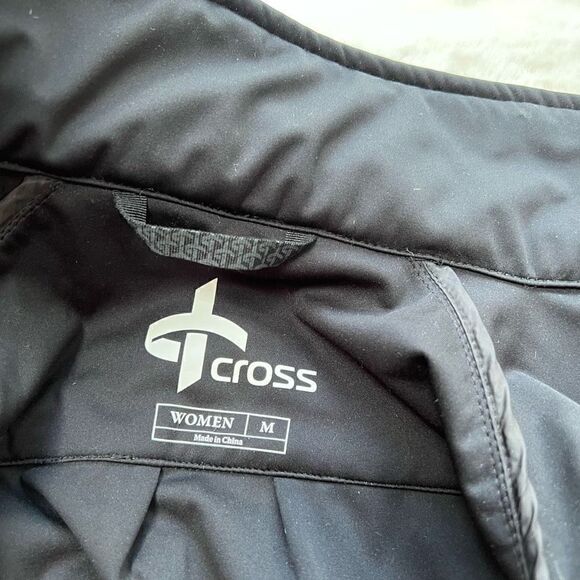 Cross Golf Sportswear Windbreaker Jacket Sweden Water Resistant Black Women’s M - Picture 9 of 13